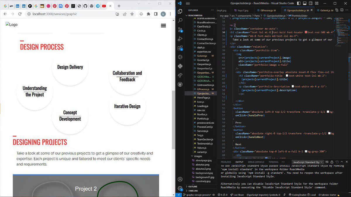 Sky_tech1000's tweet image. Day 26: 
About finishing the Graphic designing page, had to start a new backend project on some complex webapp, i will just finish this and start building that fast. 
#100DaysOfCode #devbubble