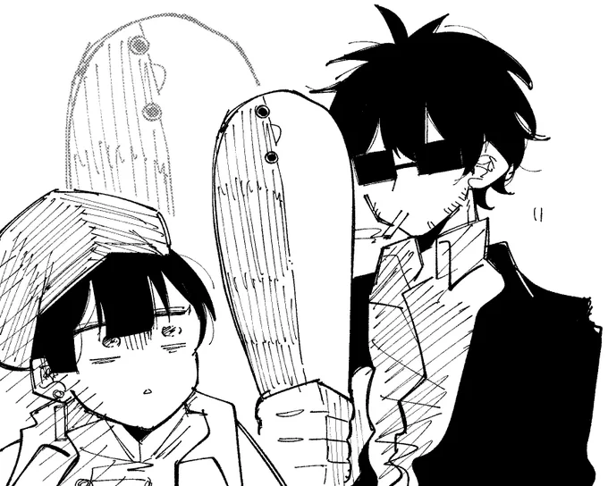 #TRIGUN
メリルとウルフウッドとサカバンバスピス 