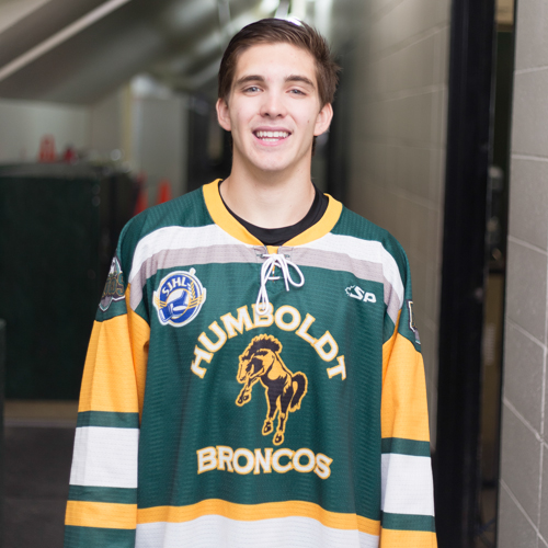 We are very excited to announce that Humboldt Broncos survivor Brayden Camrud will be coming to Colorado and playing on the Top Dawgs! He will be sharing his incredibly powerful story on June 24 at 1 pm outside of the Edge Ice Arena 💚💛