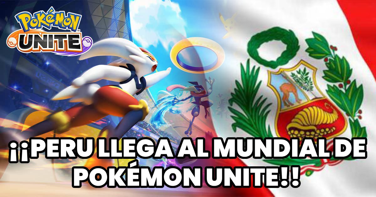 PERÚ LLEGA AL MUNDIAL DE POKÉMON UNITE 🤩🥳

El equipo Peruano llamado, Perú, ha clasificado a las finales en el #PokemonUNITE en el #PokeomUniteFinalsLatinoamerica 

Y harán un viaje hasta Yokohama, en Japón, para estar en el Campeonato Mundial de Pokémon Unite 😲