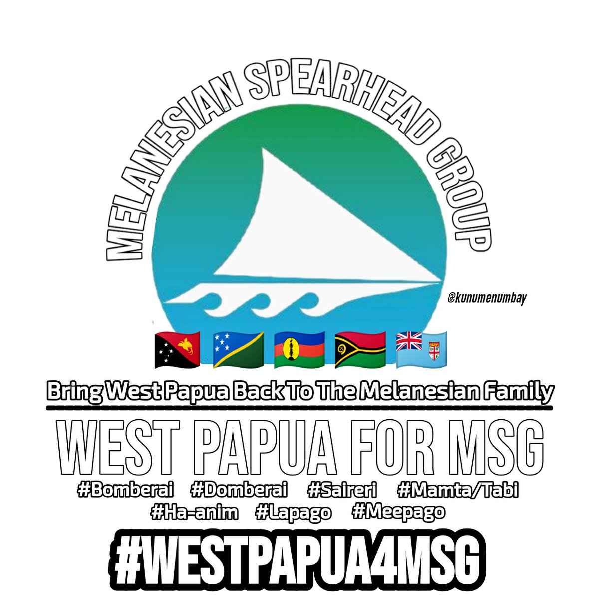 10_makona's tweet photo. West Papua For MSG ✊🏽.  #Melanesian #Westpapua #WestPapua4MSG #MSG https://t.co/PdpBfadExC