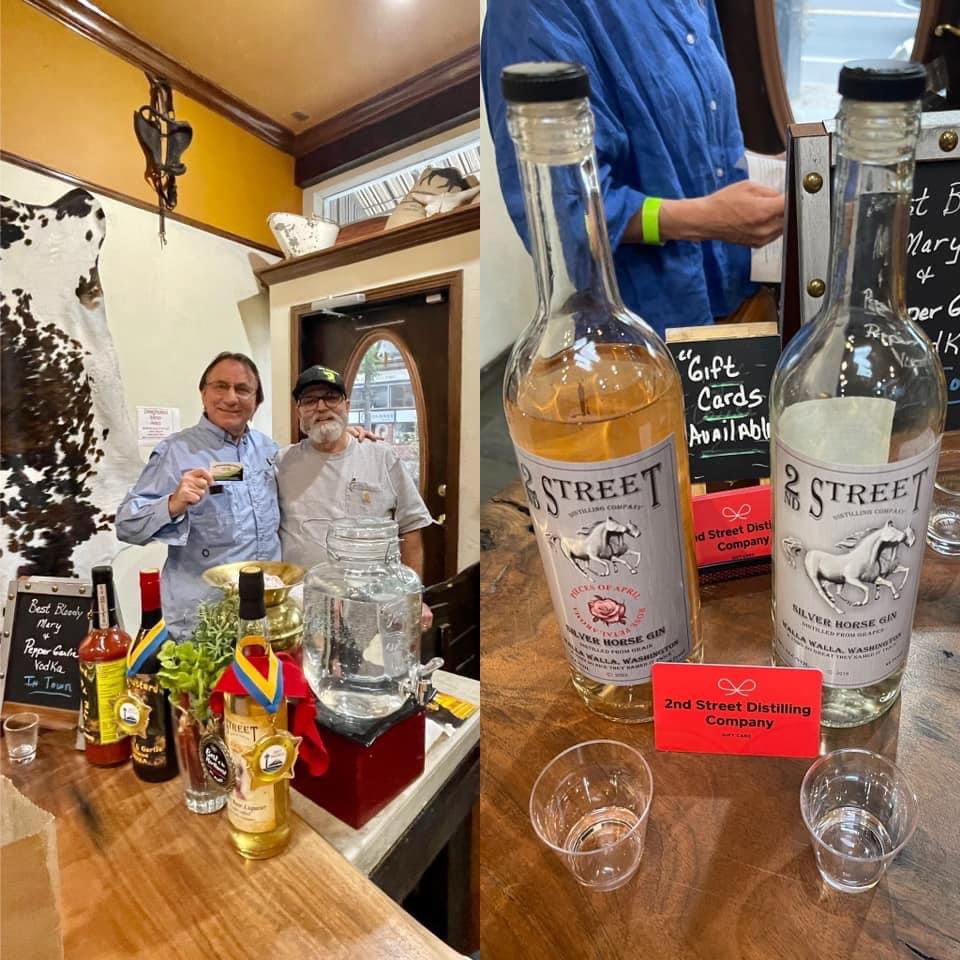 2ndstdistilling's tweet photo. Sip &amp; Stroll always brings in new friends.  I really enjoyed sharing our story with my new friend. https://t.co/WHDbSPZLyh