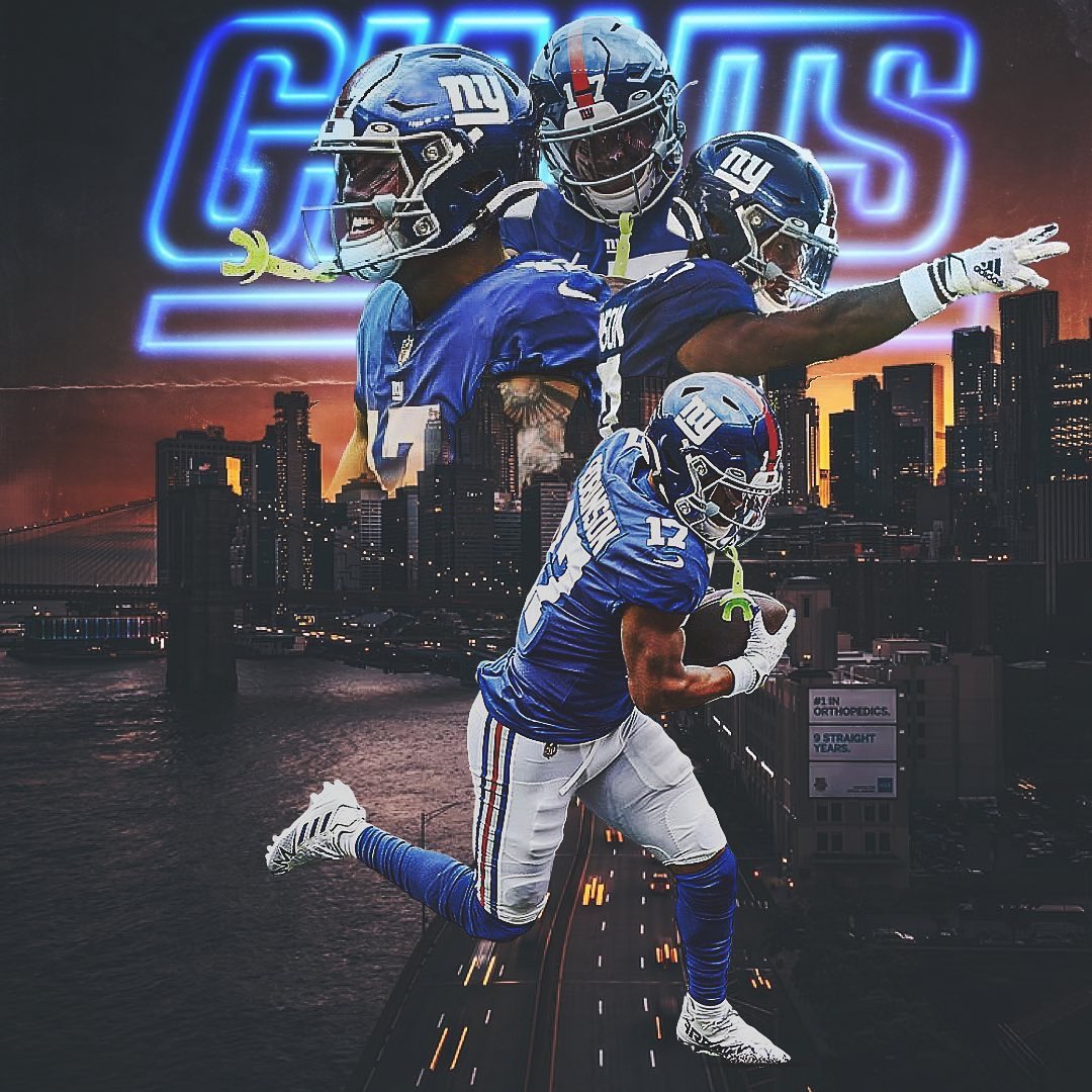 Let’s not forgot about promising 2nd yr WR Wandale Robinson. He showed flashes as a rookie and I have high hopes for him making a big impact for the Giants. 

#nygiants