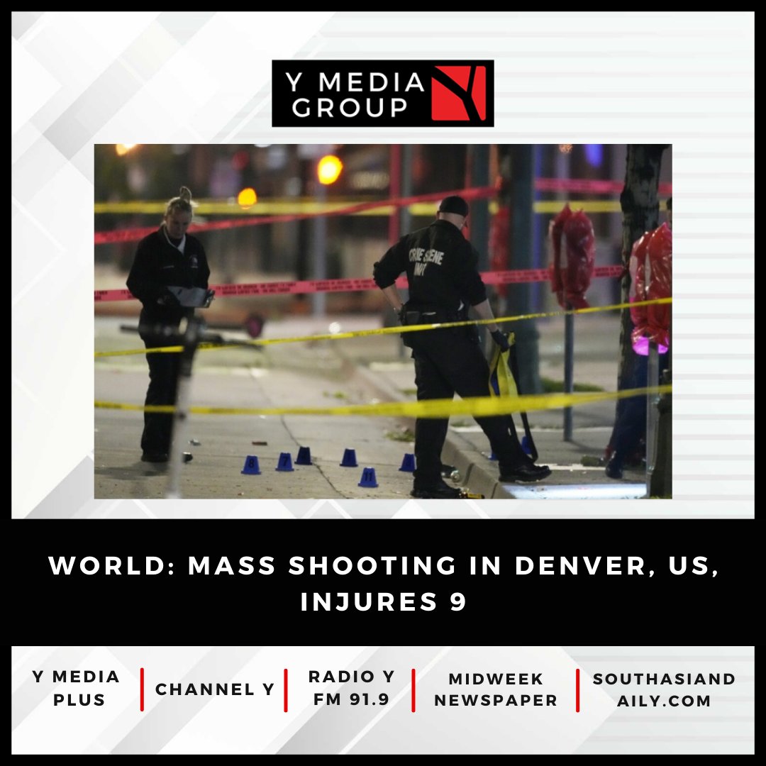 ymediagroup's tweet image. WORLD: MASS SHOOTING IN DENVER, US, INJURES 9 #MASSSHOOTING #DENVERSHOOTING #CRIME #ymedia #southasiandaily @YudhvirJaswal