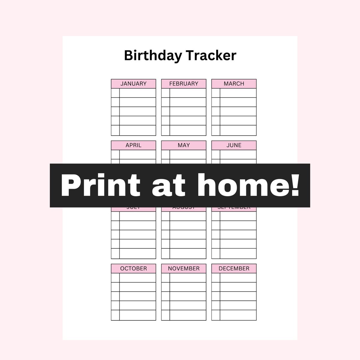 morganblvd's tweet photo. New! Birthday tracker printable 🎂
https://t.co/iLBeh5PFew #tracker #printables #birthdayvibes https://t.co/Q1A1ZO4h2L