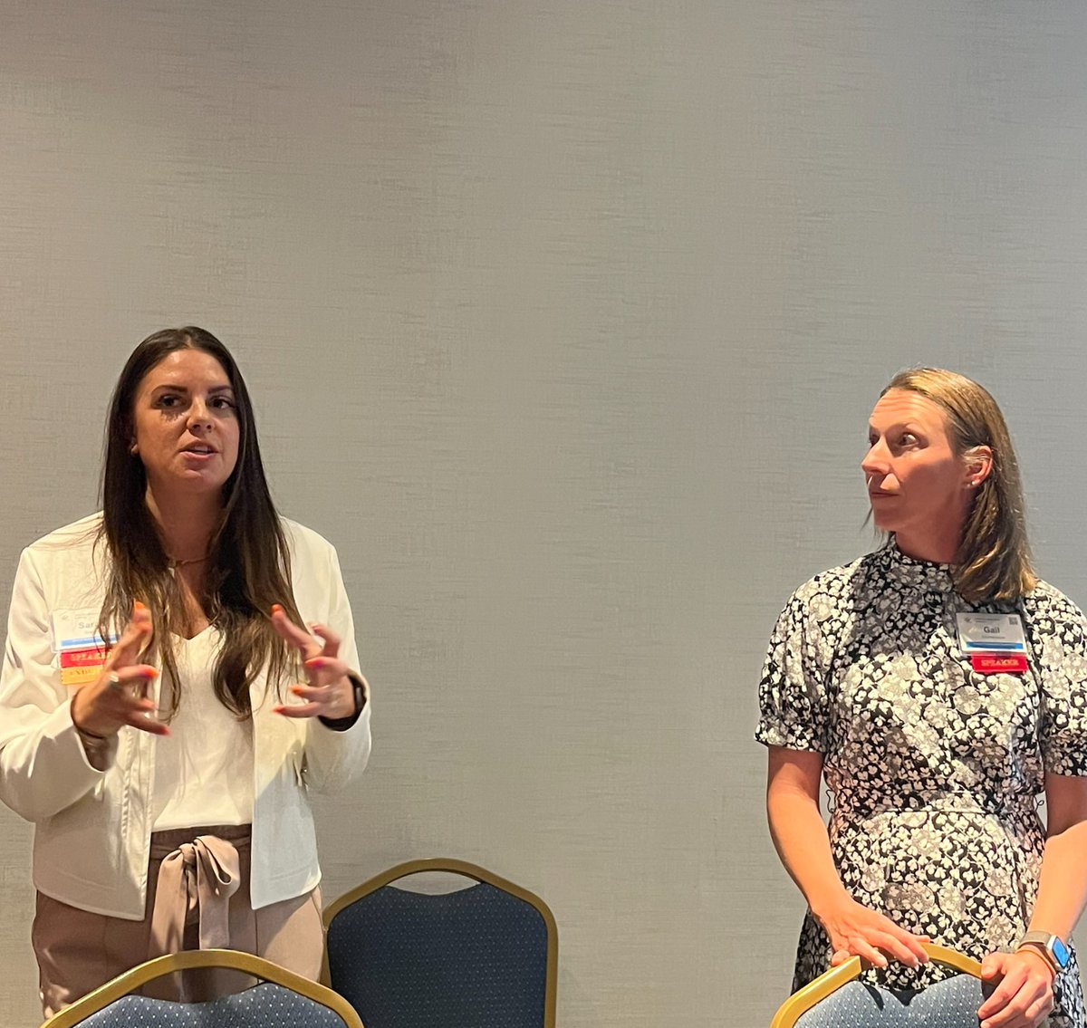 DetroitRegional's tweet photo. DRP Director of Talent Solutions Sarah Gregory presented at the @c2er conference yesterday about post-pandemic workforce trends in the #DetroitRegion.
Sarah discussed how the Global Epicenter of Mobility initiative supports production workers through the ICE to #EV transition. https://t.co/EEahgTewix