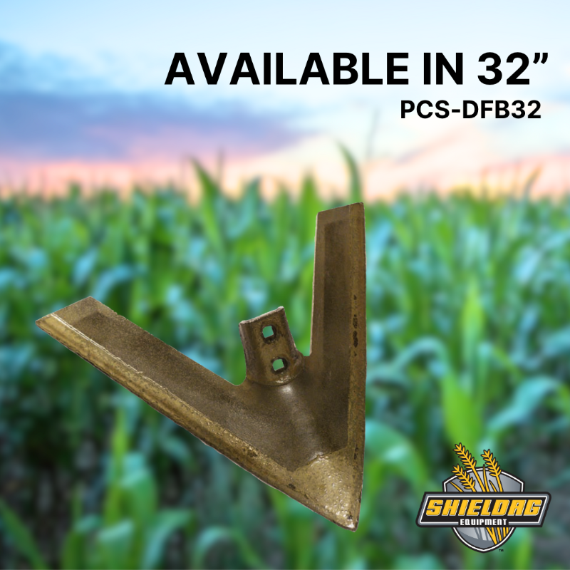 ShieldAg's tweet image. Our Fallow-Sweeps are available in 32” to improve rear gang overlap on most fallow-machines, part number PCS-DFB32.