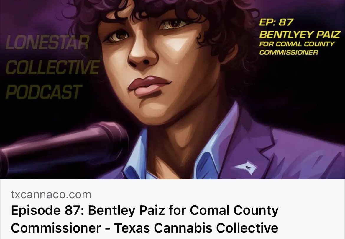 txcannaco's tweet photo. Bentley Paiz is an 18-year-old activist from New Braunfels, a former field director for Claudia Zapata for US Congress, former candidate for New Braunfels City Council and present candidate for Comal County Commissioner.
https://t.co/cI3u7t84Ib https://t.co/duWivTkdAG