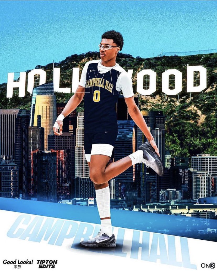 2025 Bryce James has transferred to Campbell hall. 

He is a 6’6 guard that has been playing for Strive for Greatness in the EYBL. He is a very underrated prospect and is looking to make some noise next season. Keep your eyes on Bryce 👀. @bryce_james23 @gochhoops