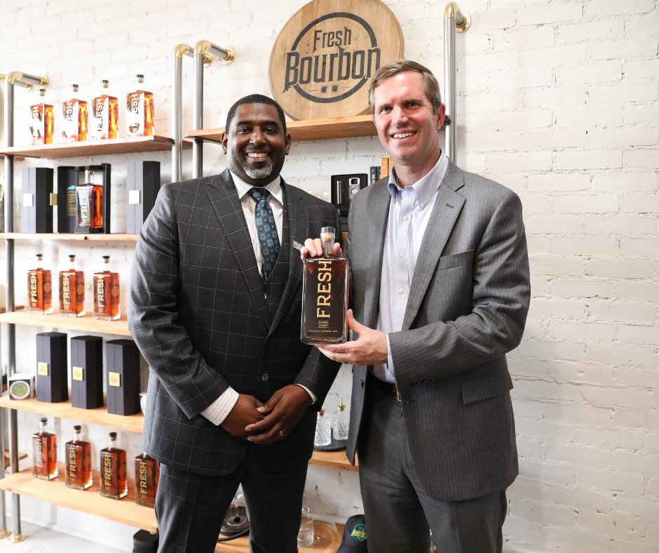 GovAndyBeshear's tweet image. Kentucky makes 95% of the world’s bourbon – and 100% of the bourbon worth drinking. This industry is a part of our history, with distilleries providing good jobs and empowering our communities. After a record year last year, we’ve got a lot to celebrate on National Bourbon Day.