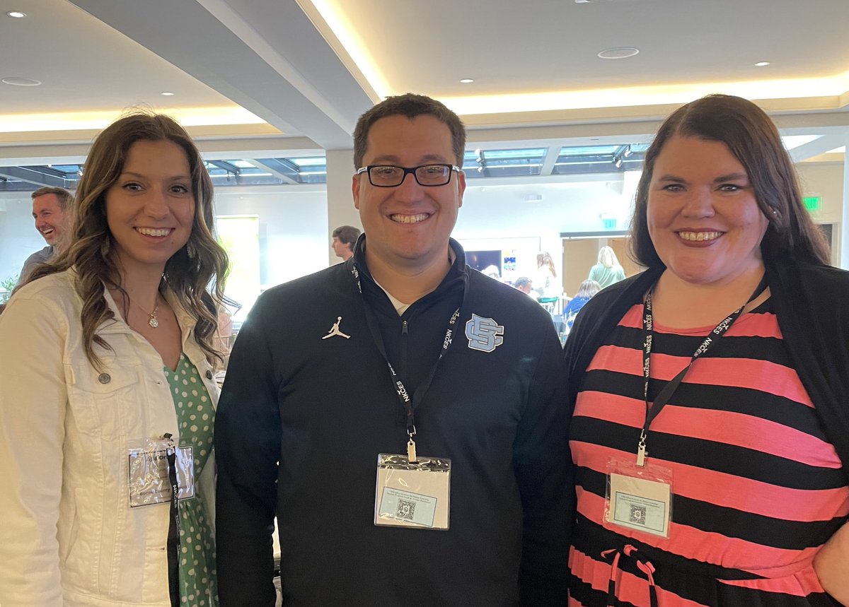 steffenmeBCHS's tweet photo. Me, Mr. Herald and Ms. Ortash are reppin’ @BCHS_Rebels1955 at the @NKCESKids1st Deeper Learning Summit with @BuddyBerry and @thomcoffee with @EminenceSchools. Learning can happen in June? Absolutely! #sofici https://t.co/aN3cfHIeXg