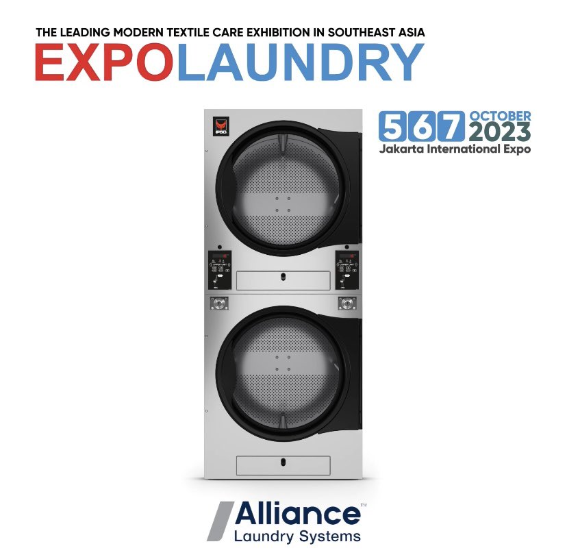 expolaundryind's tweet photo. EXPO LAUNDRY welcomes ALLIANCE LAUNDRY SYSTEMS as exhibitor 2023.

Alliance Laundry Systems invent, design, produce and market premium solutions for commercial laundries serving almost every need.

Come visit ALLIANCE LAUNDRY SYSTEMS Booth at EXPO LAUNDRY 2023! https://t.co/bUKdqnX2ws