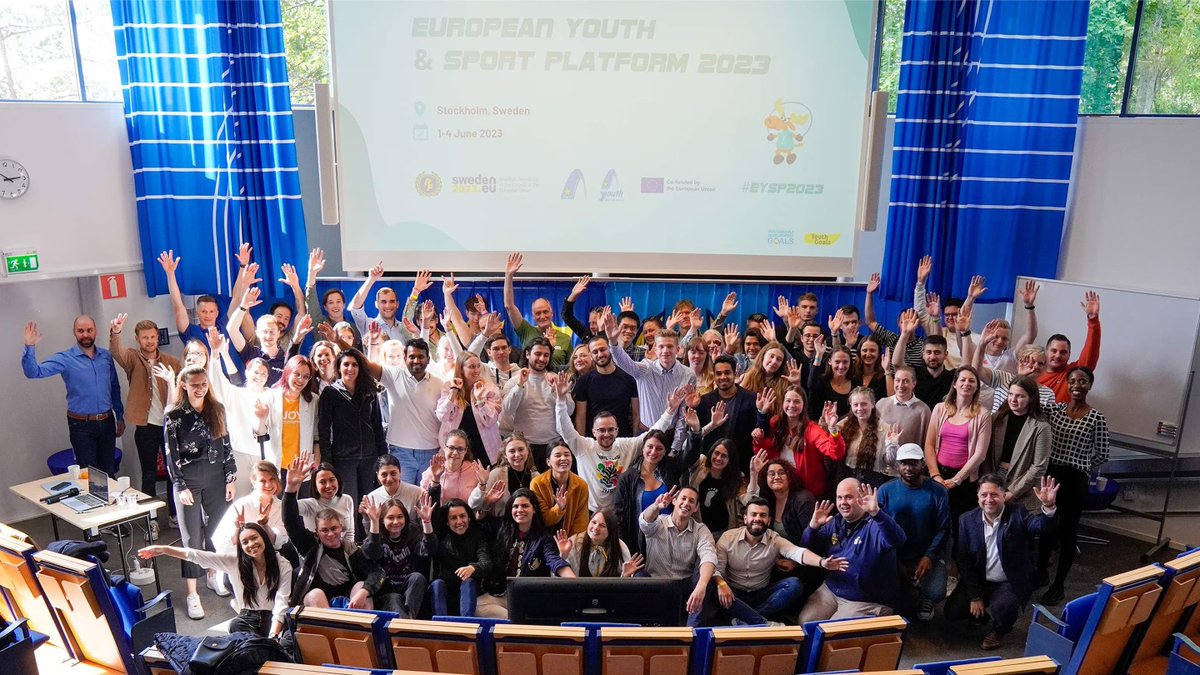iocmedia's tweet photo. 4⃣ IOC Young Leaders contributed to the Conclusions paper on youth representation in sport governance at the ENGSO European Youth &amp; Sport Platform 2023 in Sweden. #EYSP2023.

Shining examples of youth participating in decision-making!

Read: https://t.co/XymbSfacX7 https://t.co/lt1cHP0J6a