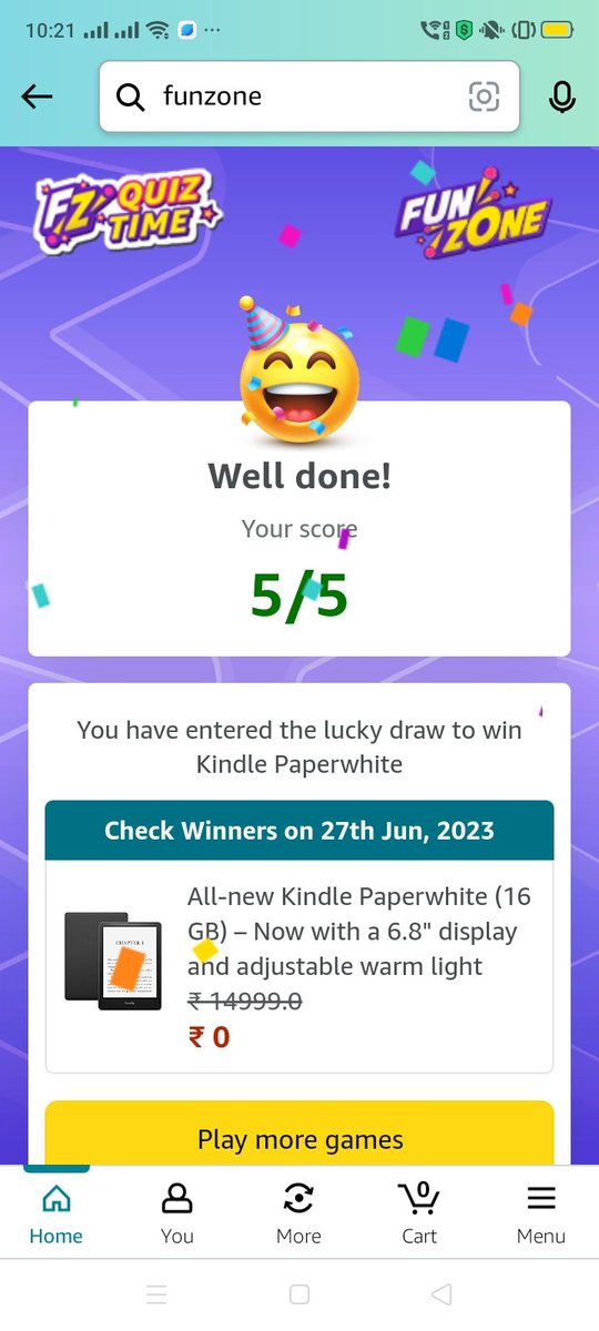 asculator's tweet image. @amazonIN
@amazonInQuiz
#AmazonAnswerandWin