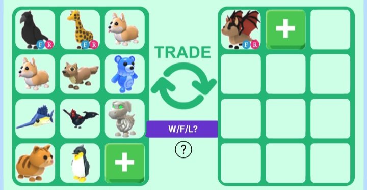 Mrchap17's tweet photo. @PlayAdoptMe Who wanna do this trade? Not looking for anything (No links) https://t.co/1pp5nAkxXf