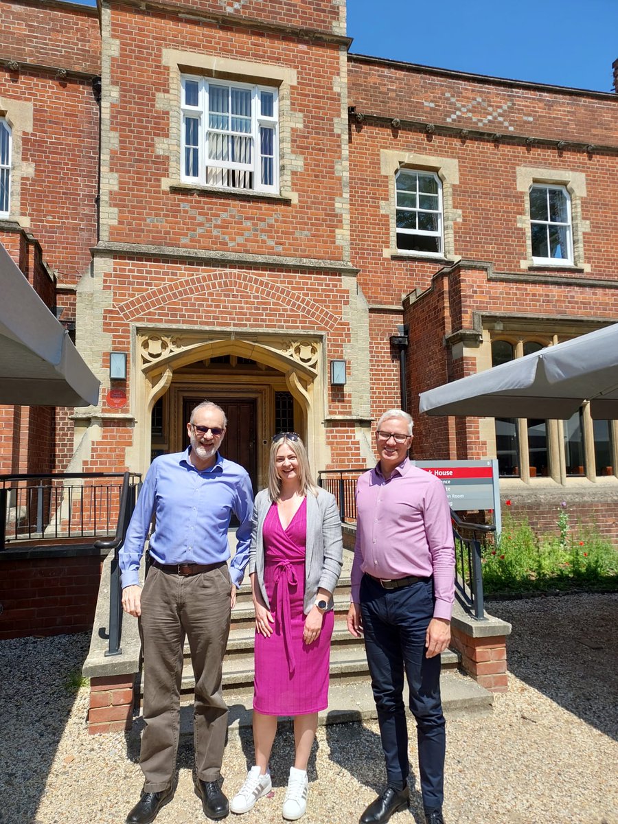 We're setting up for the inaugural Sustainability conference (#SUG23), taking place at the University of Reading. Thanks to the Sustainability Conference Committee for all their hard work - Henrik Brogger, Paul Rock, and Trevor Baxter. #UCISA #digitalsustainability