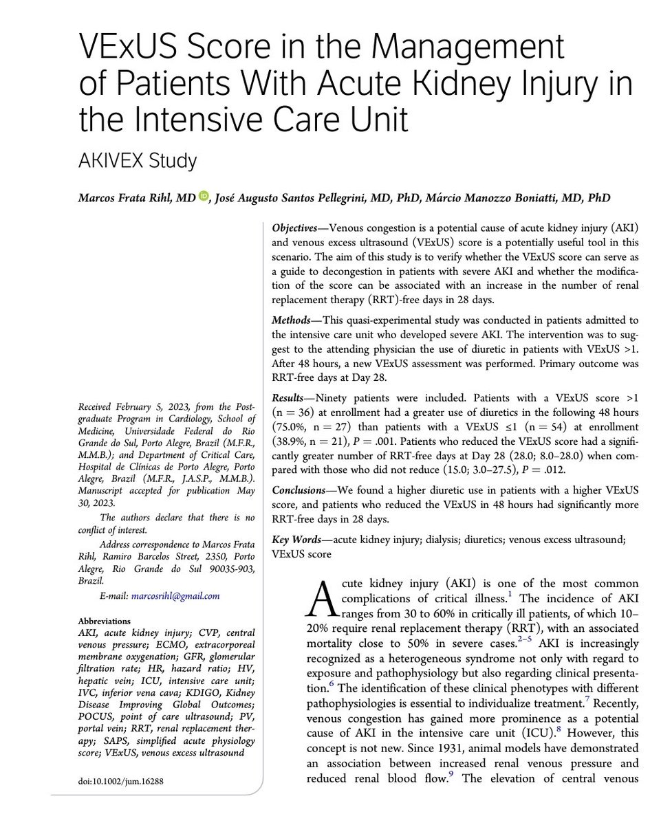 💧 VExUS score  en el manejo de Pacientes con Daño Renal Aguda🪣 en la Unidad de Cuidados Intensivos🛌💧💧💧
👇👇👇👇👇👇
onlinelibrary.wiley.com/doi/epdf/10.10…
🔐
acrobat.adobe.com/link/track?uri…