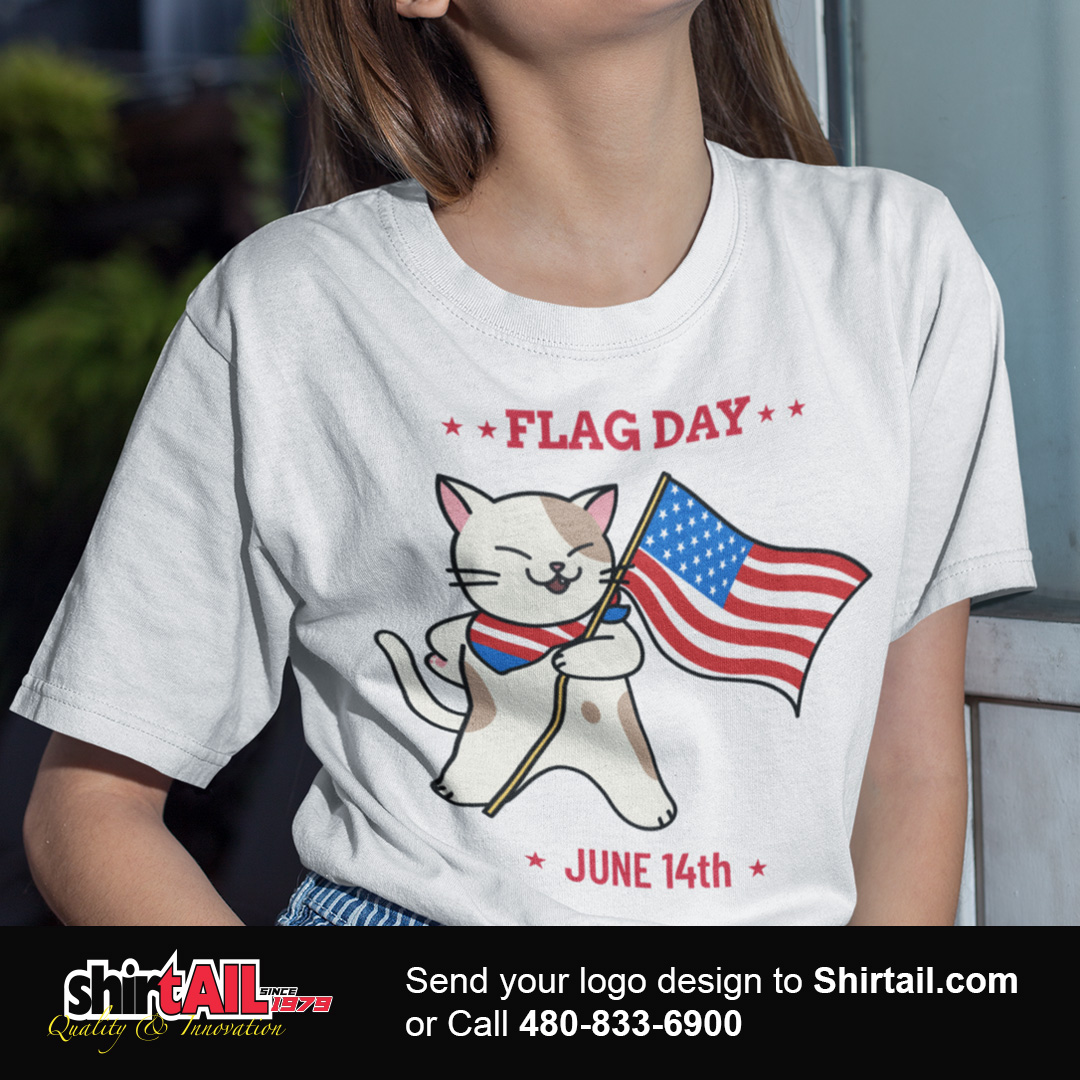 HAPPY FLAG DAY!
Known as National Flag Day in the USA, is a special occasion dedicated to honoring our National Flag. 

Got a brand? Adding your logo to uniforms, hats, &amp; promo products is good for business. To Order
Call: Toll Free: 877-447-8245

#HappyFlagDay
#ProudToBeAmerican