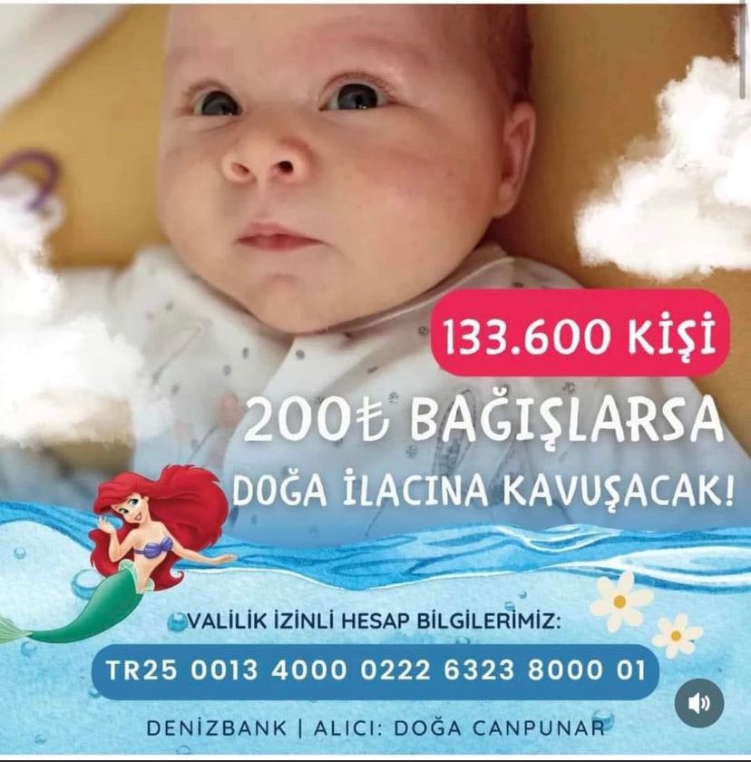 Sphacelation's tweet photo. Anne-babası şifanın elçisi olan
@smadogacapunar bebeğimiz
SMA tip 1 hastası ve acil şifaya ihtiyacı var

Lütfen DOĞA’yı yalnız bırakmayın
ve #DoğayaCanOl kampanyamıza 
küçük de olsa yardım edin

Unutmayın DOĞA’nın Size ihtiyacı var https://t.co/Ph76yzZZwY