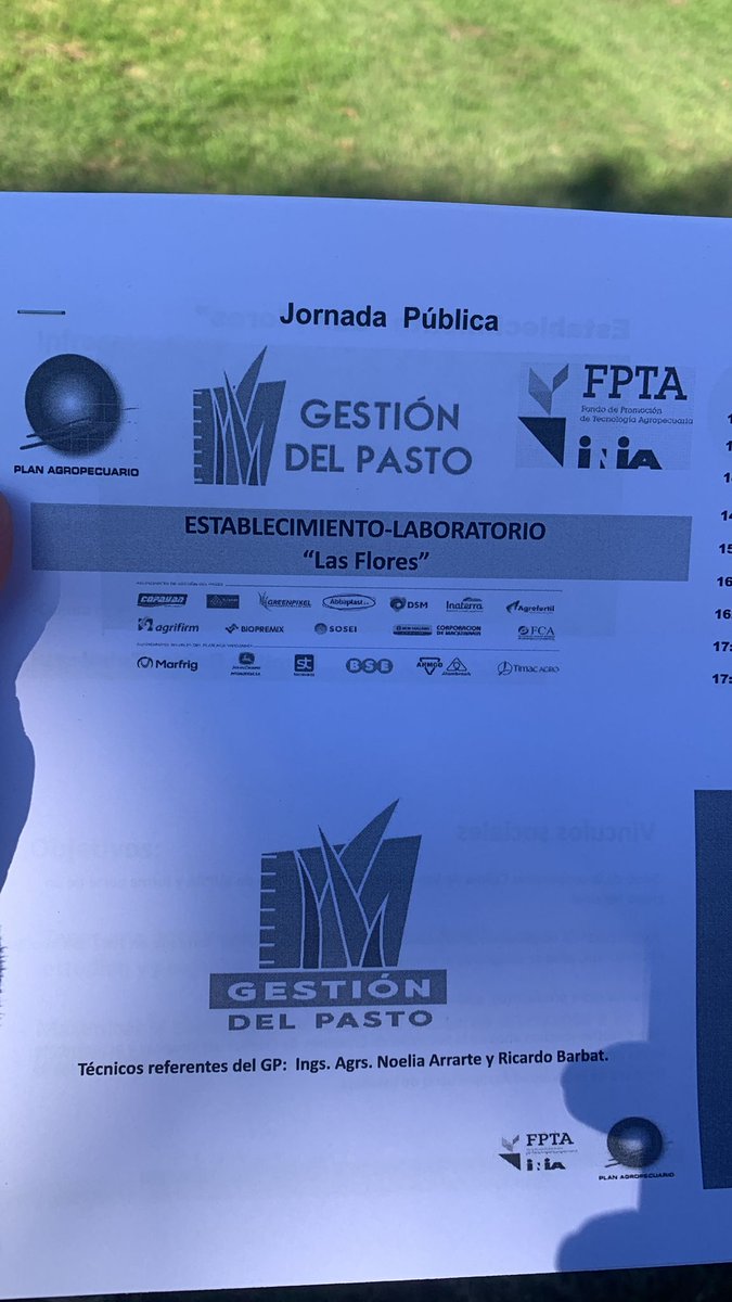 PlanAgro's tweet photo. #Ahora en📍Pan de Azúcar,Maldonado
Jornada pública del Proyecto #GestiónDelPasto "La adaptación como forma de seguir produciendo en tiempos complicados" en📌Establecimiento Laboratorio "Las Flores" de la Familia Rubio Zabalegui
#FPTA @INIA_UY Ing. Arrarte @BarbatRicardo #PlanAgro https://t.co/cVDd09SShF