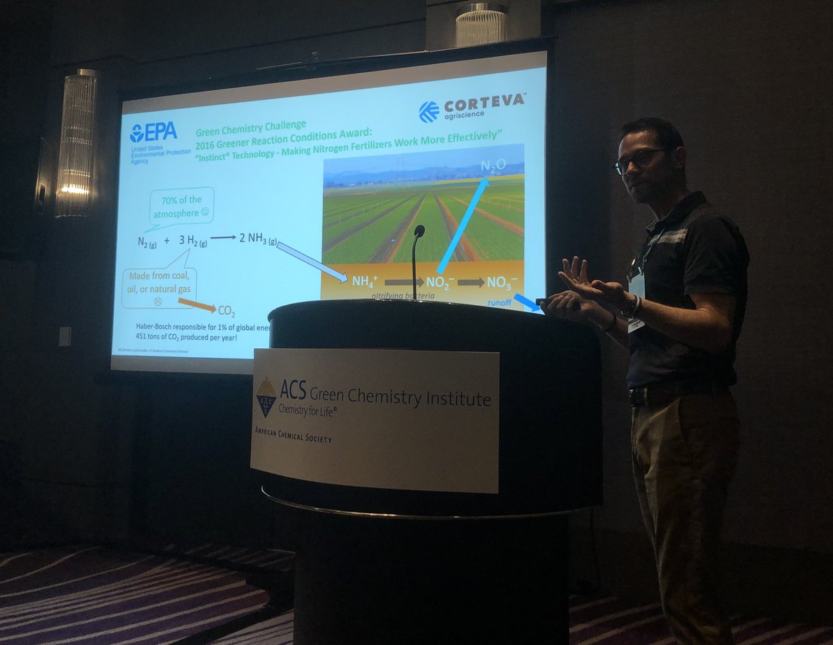 A real world example of why students need to learn about redox reactions.  <a href="/EPA/">U.S. EPA</a> #GreenChemistry award winner <a href="/corteva/">Corteva Agriscience</a>