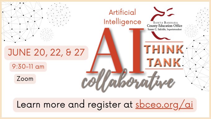 #SummerofCS is in FULL EFFECT this week, & we are continuing the CS exploration party going over the next 2 weeks as well here at @SBCEO -- Join us as we take a collaborative toe dip into #ArtificialIntelligence sbceo.org/ai #machinelearning #computerscience #CSforCA
