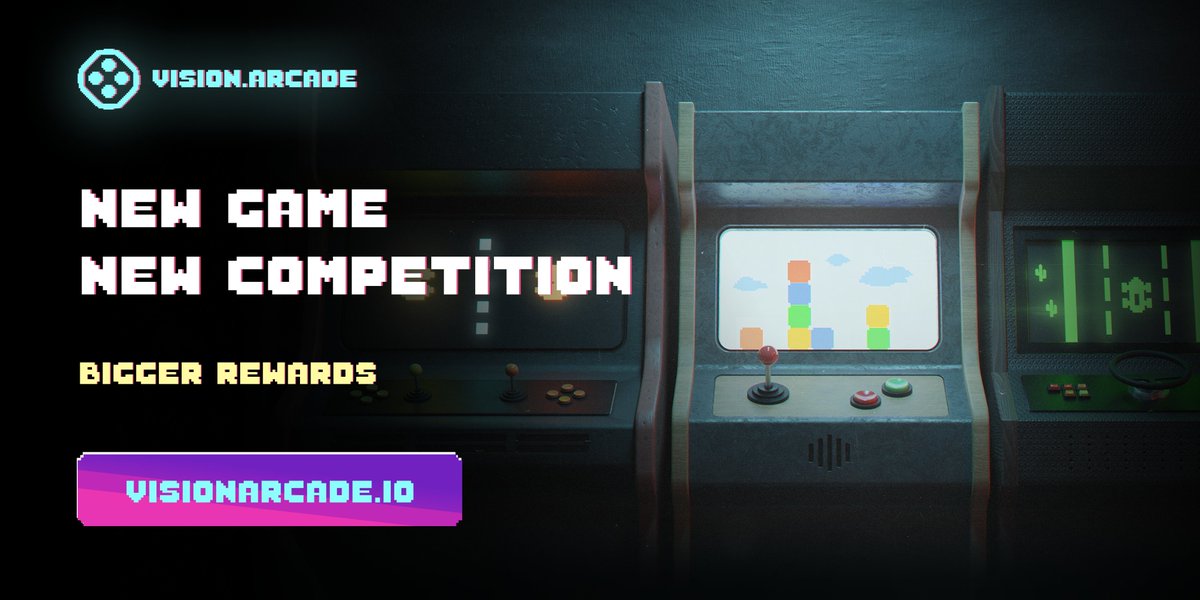 visionarcade_'s tweet image. 🚨New Game &amp;amp; New Competition 🔜

All winners from previous competitions have been sent a form to submit a wallet address for rewards ✉️

Sign up now on visionarcade.io 👈

#GameFi #P2E #VisionGame