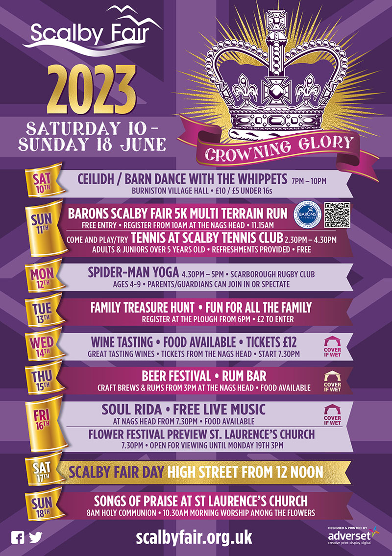 Beer and Rum night at the Nags Head tomorrow. Cowboy theme, come dressed up, there's a bucking bronco to test your inner cowboy and there's even cowboy stocks to test your aim! From 3pm onwards. www scalbyfair.org.uk for more information.