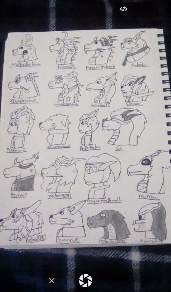 Idk if y'all still remember this but I decided to remake it because I didnt like how the old one look, and I added five more ppls in it :)
