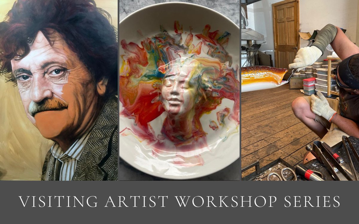 The Visiting Artist Workshop Series kicks off next week at The 567 Center!
Painting Realism Demystified: June 21-23
Ceramic Sculpting on Thrown Forms: October 4-6
Sculpting Glass Fish: February 14-17, 2024
 the567center.org/visiting-artis…