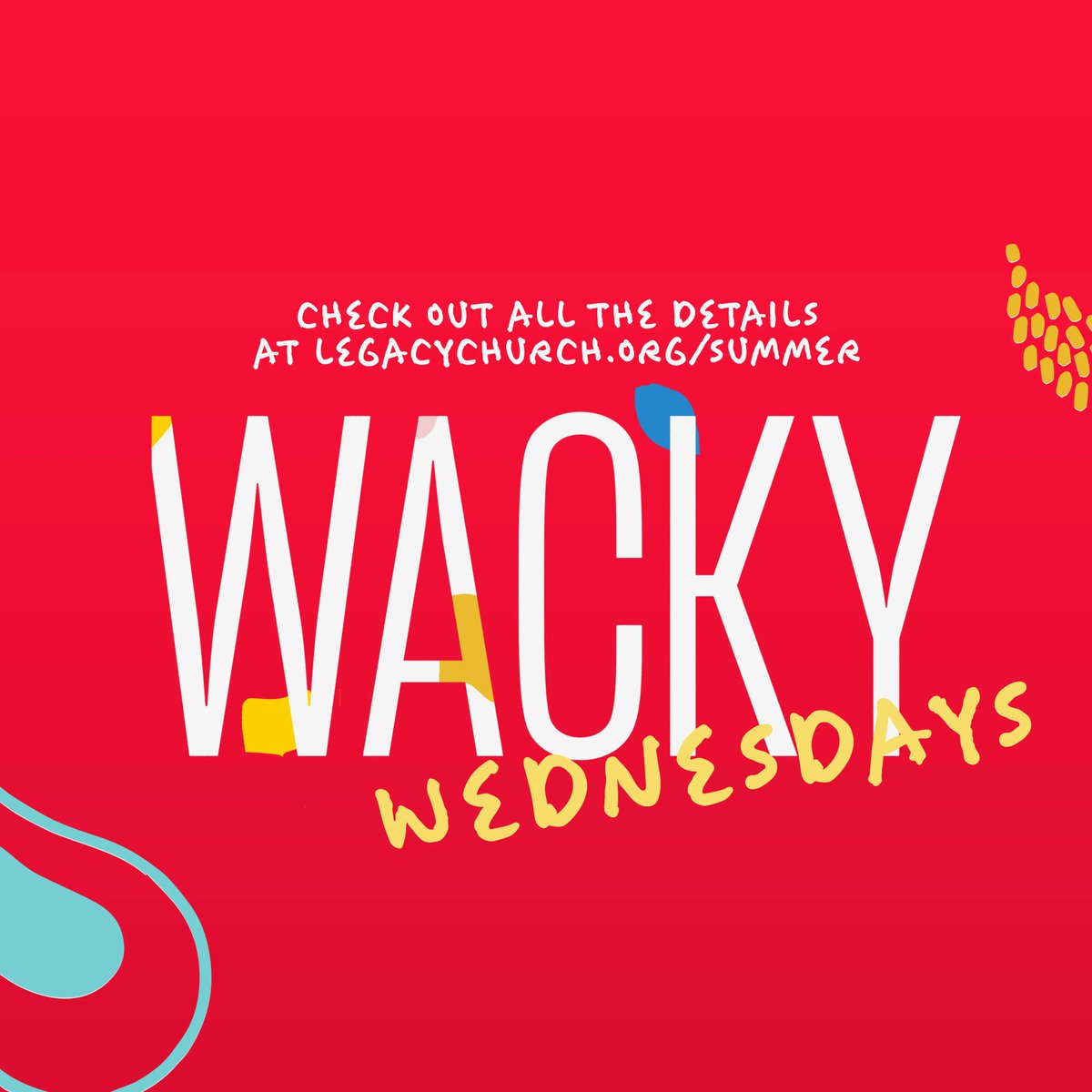legacyplano's tweet photo. Our first Wacky Wednesday of the summer! Come out to the church parking lot tonight for some fun! Bubble truck, concessions available for purchase, and more! 6-8pm at the church! 

 #legacyplano #legacychurch #planotx #localchurch #youbelonghere #church https://t.co/gSgzKNz4nm