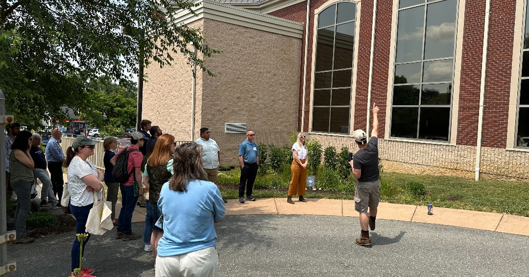 ConservationPA's tweet photo. To celebrate the #ChesapeakeBay Program's 40th anniversary, our Central PA Field Coordinator, Aly, joined @AllianceForBay for tours of Beiler Run Farm, @BSOC_515, and Lancaster Brewing Company to see their great #conservation projects! 💚 https://t.co/GyMoz7pNC5