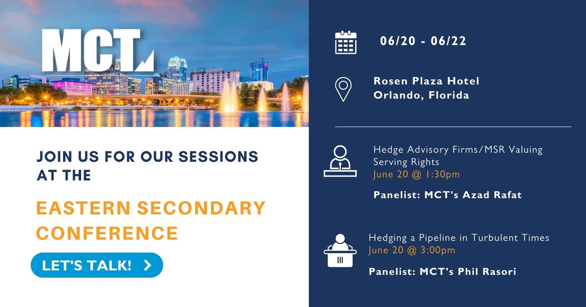 Mortgage Capital Trading (MCT) tweet media