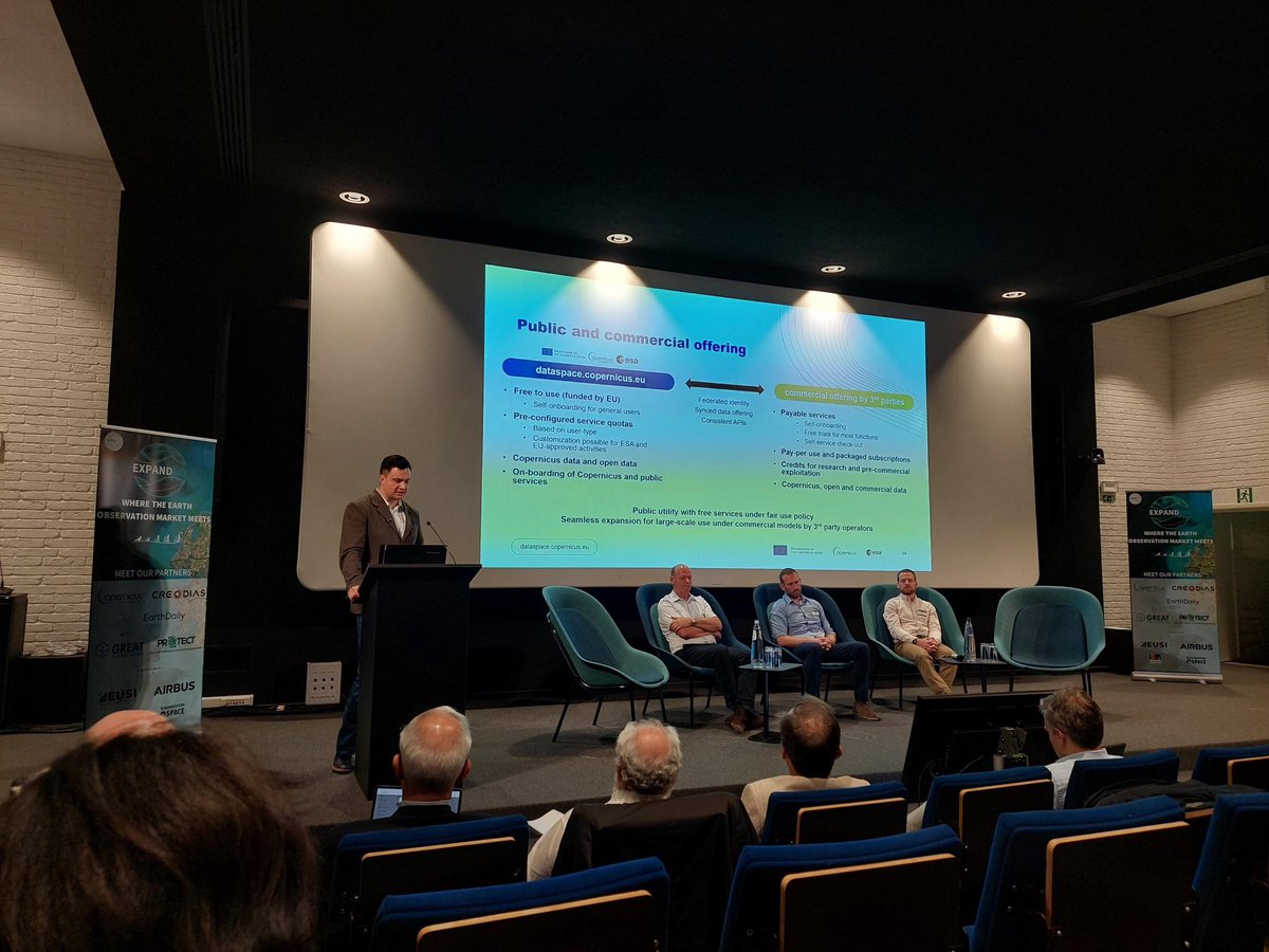 Thank you all for joining us at #EXPANDEO 2023, the Annual @earsc Conference in Brussels to discuss how #EarthObservation supports different sectors of the European economy #EARSC #CloudFerro