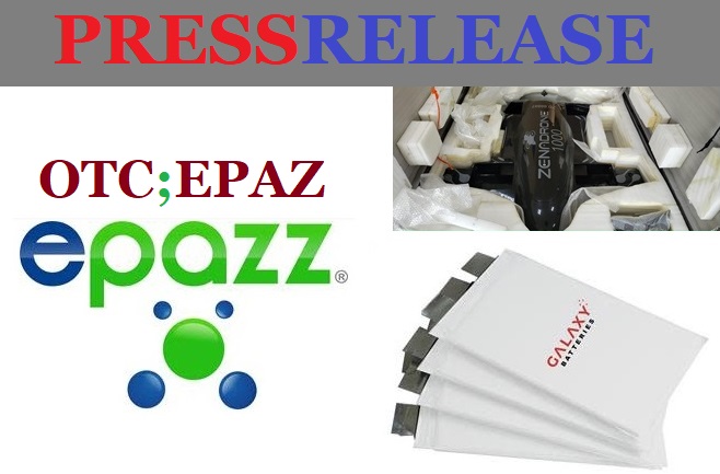 MegaStocks3's tweet photo. $EPAZ - company’s subsidiary, Galaxy Batteries, Inc., has filed its first patent on artificial intelligence smart battery technology.

https://t.co/hAeV1a0EWR

$DJIA $SPX $TLRY $SQ $MSFT $GLD $SRNE $SPCE $XOM $NIO $BYND $AMRN $UBER $BRKB $JWN https://t.co/0zx2yvCnPq