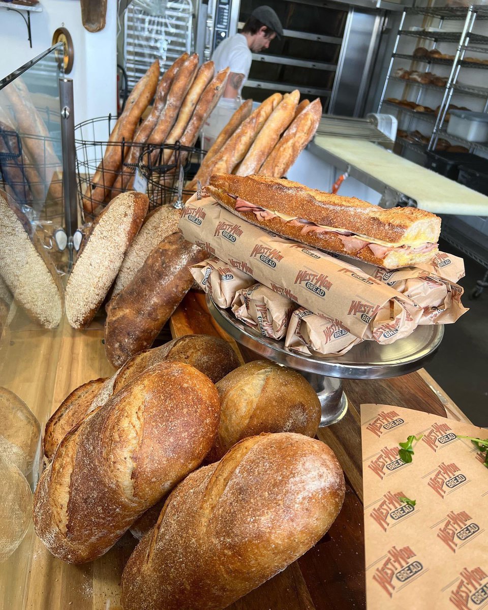 RP #WestWonBread #napa
  · 
#baguette #sandwiches                                              available after 10am everyday.

#bakery #pastries #freshbread
