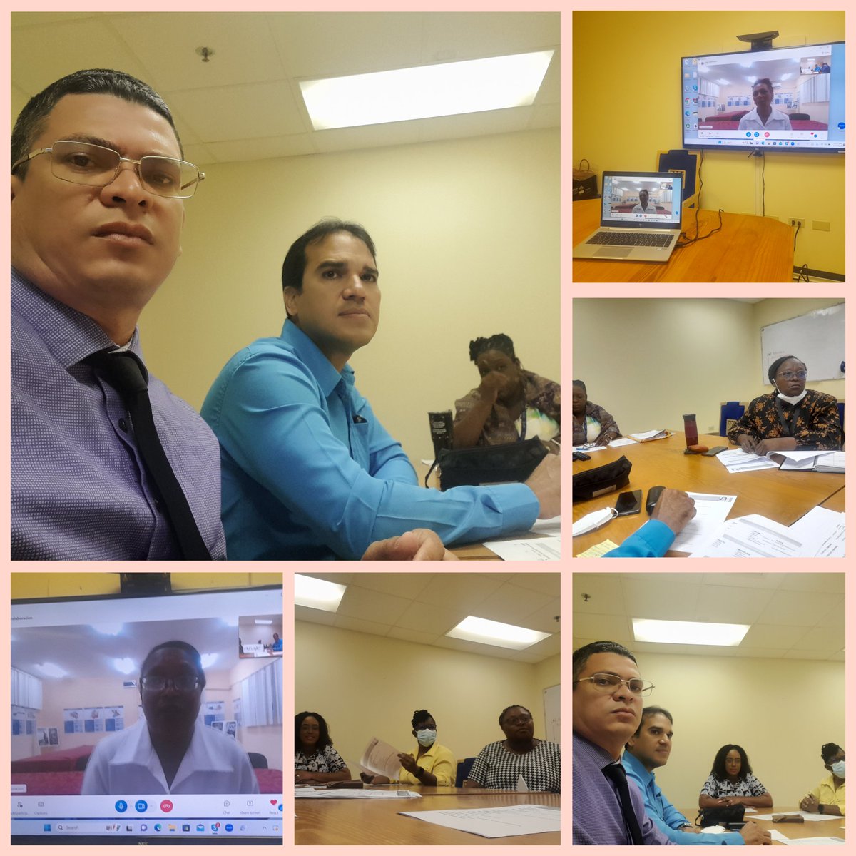 #BrigadaMedicaAntiguaBarbuda
En fecha tan significativa para nuestra patria, cuando nacieron dos grandes MACEO Y CHE, realizamos la entrevista de trabajo a Licenciados en Enfermeria y  Laboratorio.
#CubaCoopera 
#60AñosSalvandoVidas