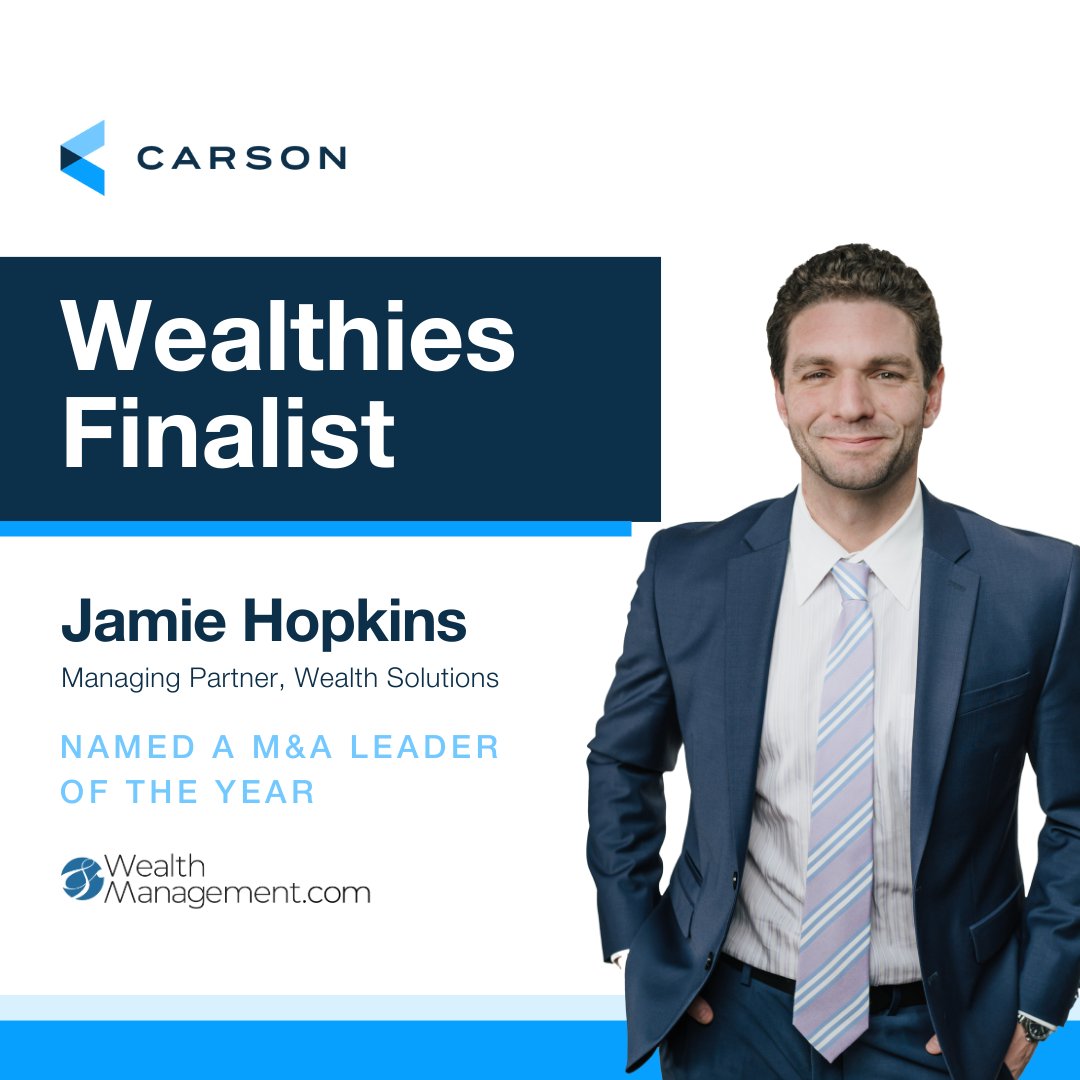Jamie Hopkins on Twitter "RT CarsonGroupLLC A round of applause for