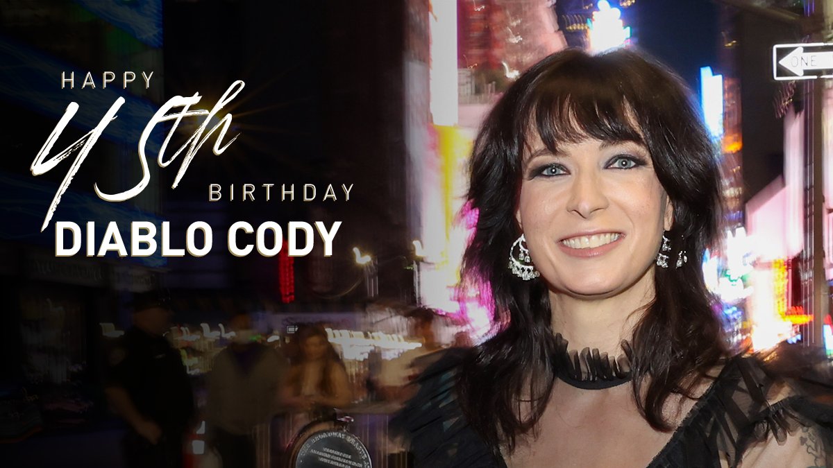 Happy 45th birthday Diablo Cody! 

Read her bio here:  