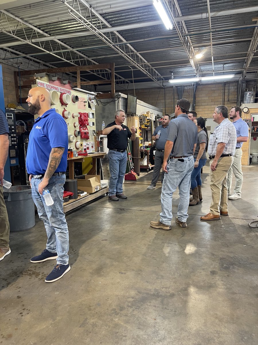 BalcoUSA's tweet image. Day 2 of Metacaulk Firestop Training:
Witnessed a burn and hose stream test, shot and sprayed material, and learned the extent of #firestop solutions!
#metacaulk