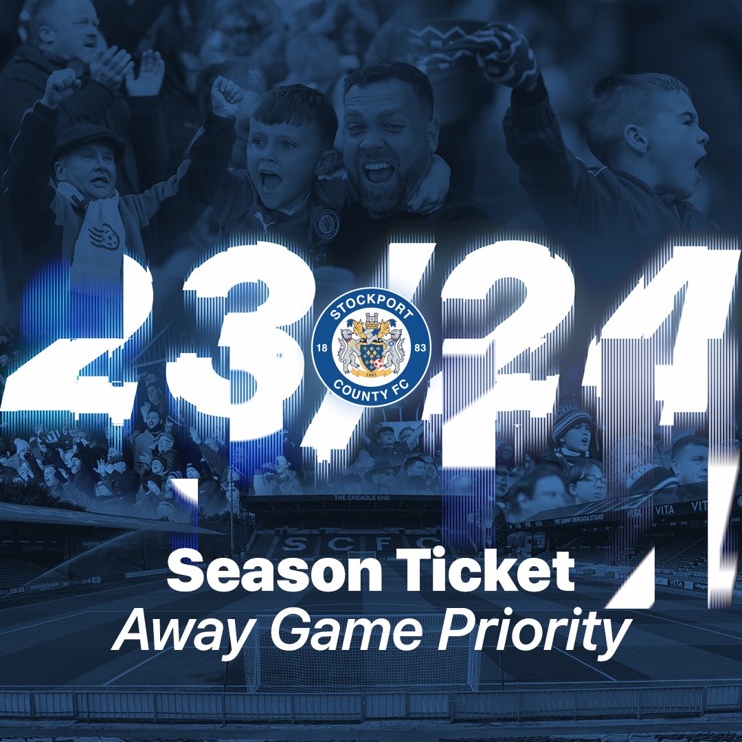 Stockport County on Twitter "As a season ticket holder, you’ll receive