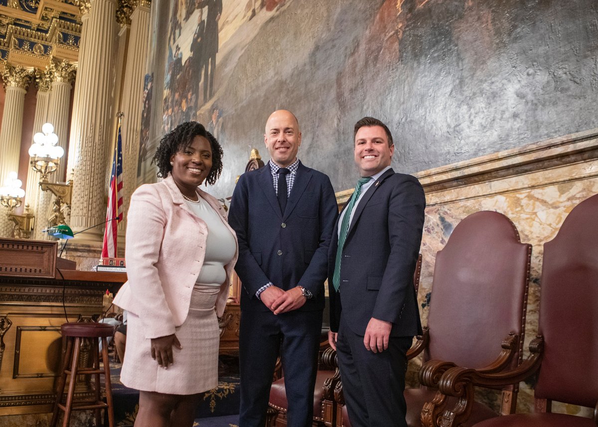 Rodale Institute CEO Jeff Tkach visited the PA State Capitol to inform lawmakers how the Institute is improving farming communities around the commonwealth. Pennsylvania is a national leader in organic agriculture, and Rodale Institute is proud to call the commonwealth home.