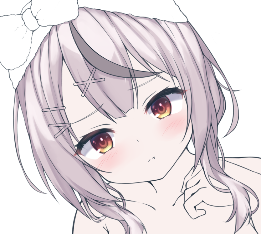 沙花叉クロヱ 「ぽえぽえー」|めいぽなのじゃ！！のイラスト