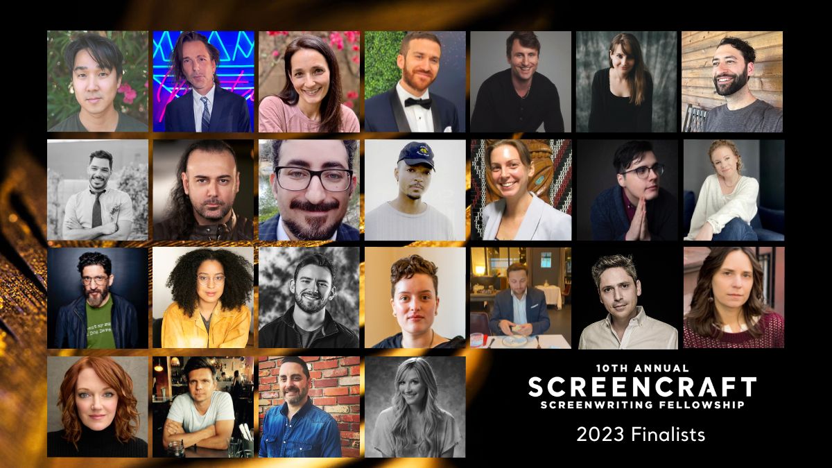 screencrafting's tweet photo. Congrats, 2023 ScreenCraft Fellowship finalists!

@AndreaGTurner24 @Ben_Mehlman @bencohen92 @DavidKushner8 @OFFtheband @AnFarzin @JalenYo35005110 @john_cerrito @MariaWiIson @SerenePrinceSam @sofimarshall @n_tabri https://t.co/z47StfnZwN