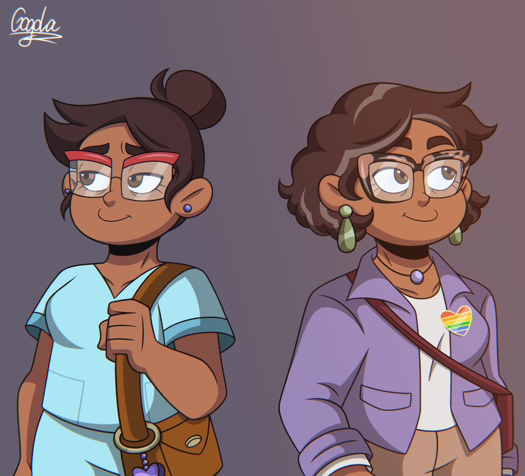 Then and Now 💜 (9/?) #TheOwlHouse #toh #theowlhousefanart #camilanoceda