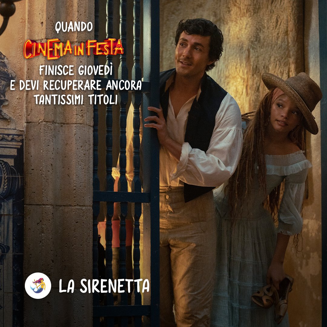 CinemaInFesta's tweet photo. C'è solo una cosa da fare oggi: correre in sala! 🏃‍♂️🏃‍♀️
#CinemainFesta ti aspetta solo fino al 15.06! https://t.co/mxpcIB4l0E