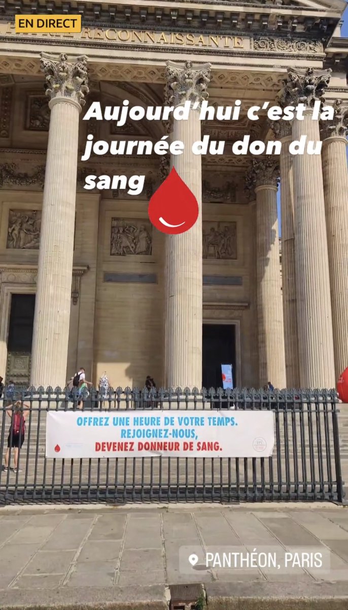 Scj_France's tweet photo. Aujourd’hui #LifeOn c’est joint à l’#EFS pour la journée du don de sang 🩸🤝
#NCNT #DonduSang #FRANCE https://t.co/aAJMe8cI91