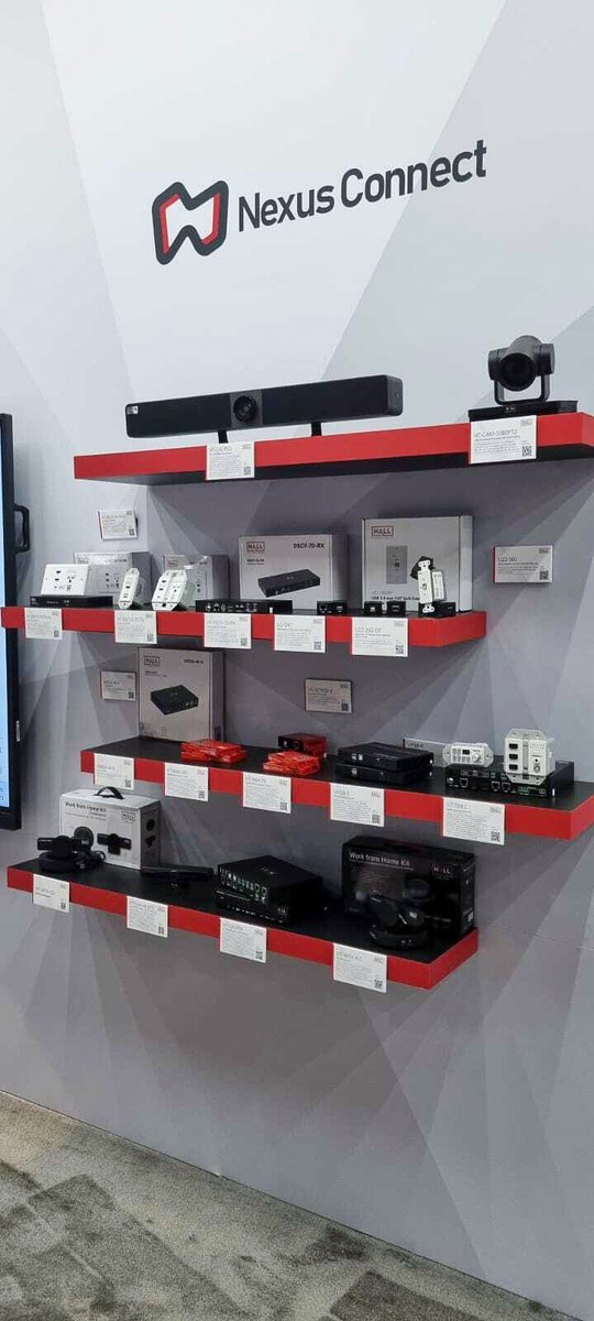 HallTechAV's tweet photo. Hall Tech has arrived at @InfoComm 2023!

Drop by booth #3017, where we’re showcasing the latest products, including:

• Nexus Connect range
• New Interactive Flat Panels
• HDBaseT extenders (70m &amp; 100m)
• And many more...

#InfoComm23 #ProAV #Connectivity #USBWorkflows https://t.co/0YPI6QcArP