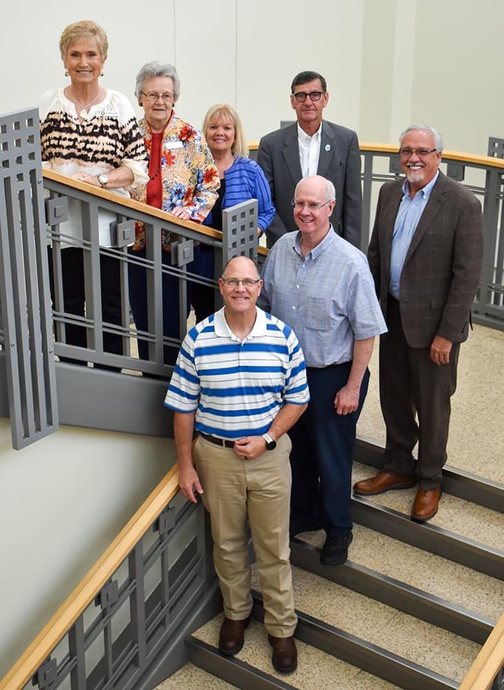 ASUBeebe's tweet photo. The ASU-Beebe Board of Visitors held their quarterly meeting in May. Those recognized by ASU-Beebe Chancellor Dr. Jennifer Methvin were Kimberly Gullahorn, Butch Rice, Flave Carpenter and Buck Layne. 

Read more news at https://t.co/kU7vT6oxkI. 

#ASUBProud #ImagineYourFuture https://t.co/mj07wN5rFm
