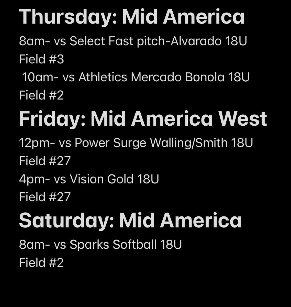 Excited for the Top Gun Invitational starting up tomorrow! #topgun